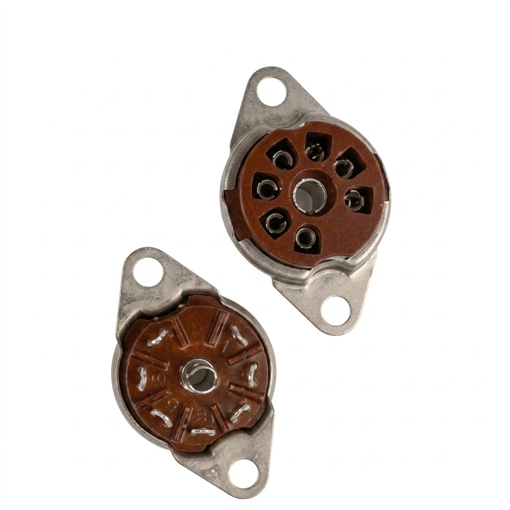 7 Pin Tube Socket 01, 02, 03, 04, 05