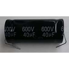 Axial Electrolytic 40uf 160v, 450v, 600v