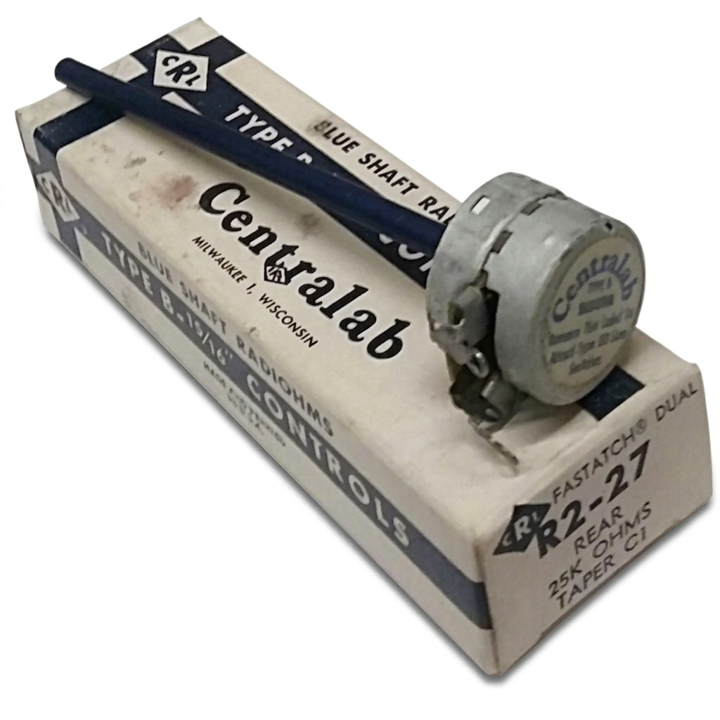 CRL R2-27 Fastatch Rear Dual Volume Control, 25k Ohm, Taper C1