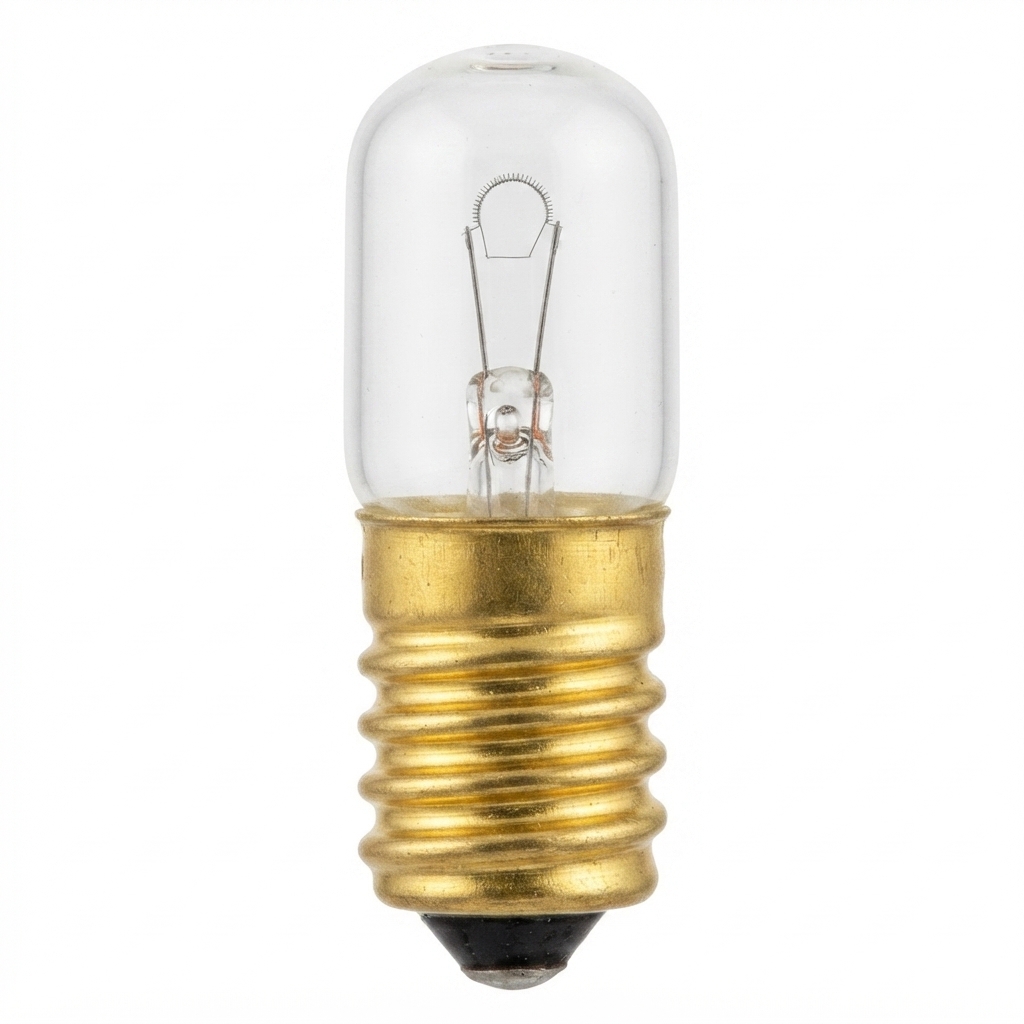 Dial Lamp, Miniature - #40 Screw Base T-3 1/4 Bulb 6.3V 0.15A