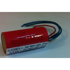 Three Section Electrolytic 60uf/20uf/20uf 160v