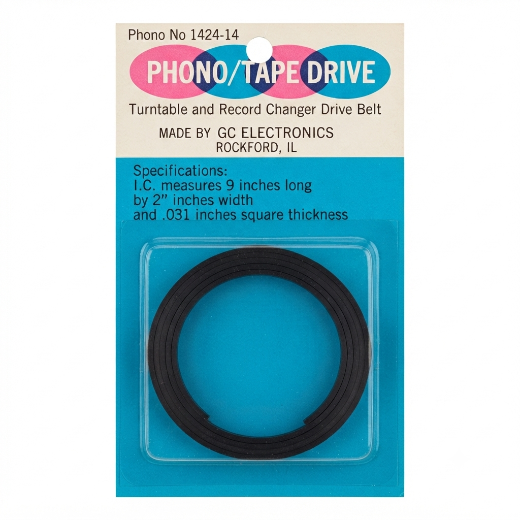 Turntable and Record Changer Drive Belt 121434