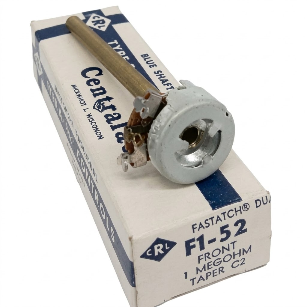 CRL F1-52 Fastatch Front Dual Volume Control, 1 Megohm, Taper C2