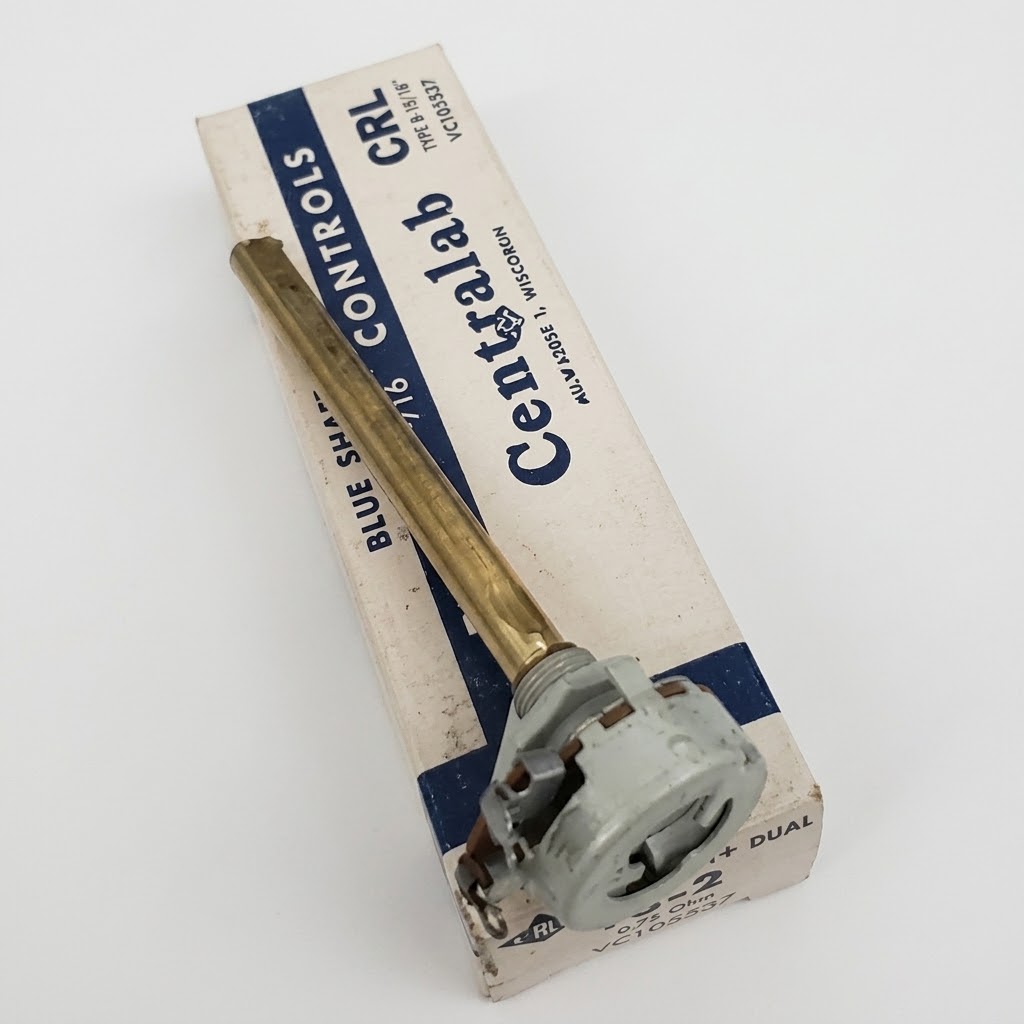 CRL F3-2 Fastatch Front Dual Volume Control, 0.75k Ohm, Taper C5