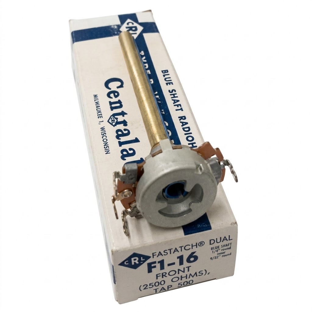 CRL F1-16 Front Fastatch Dual Volume Control, 2.5k Ohm, 500 Tap