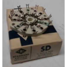 CRL SD 3-Pole 5-Position Volume Control Shorting DD Steatite Rotary Switch 