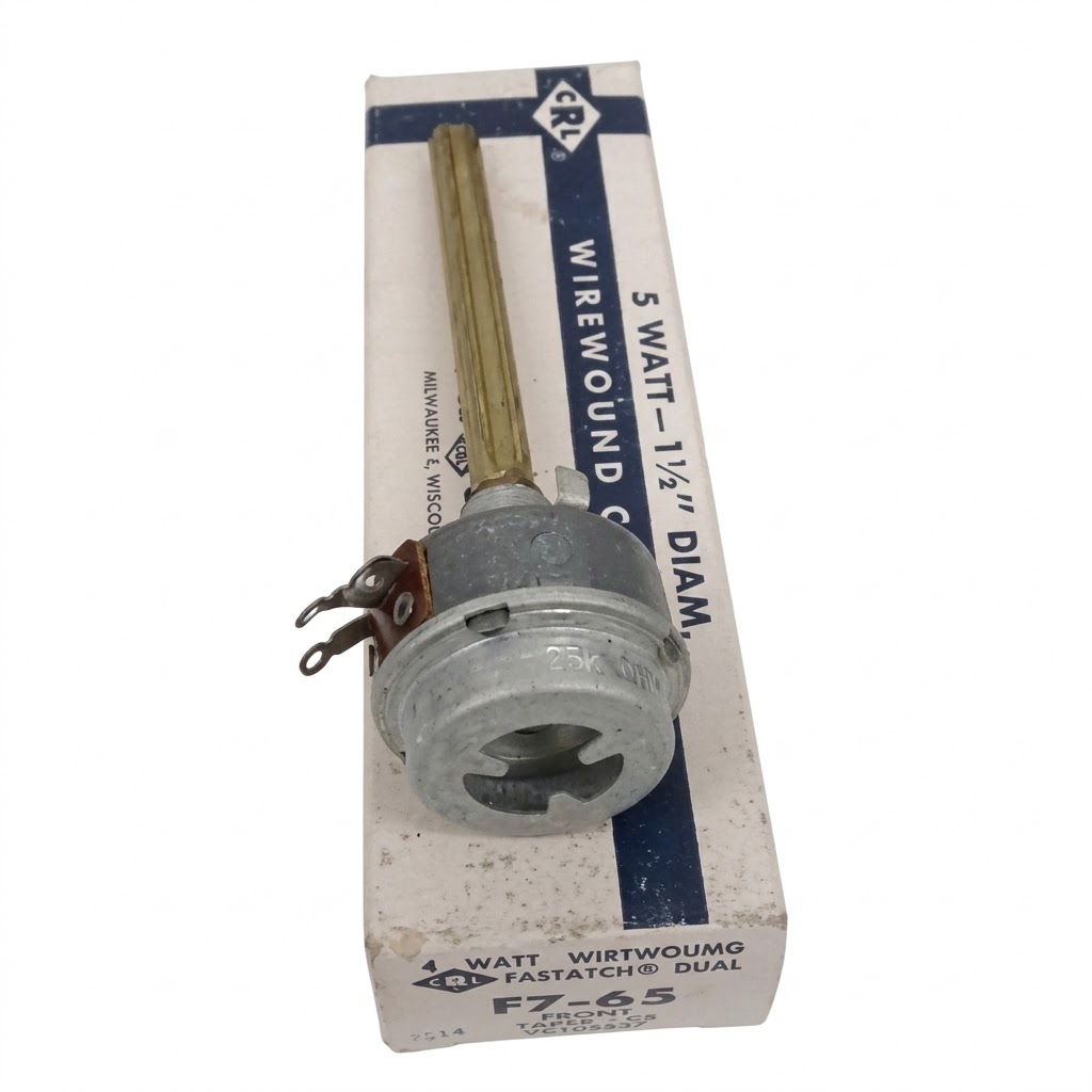 CRL F7-65 Fastach Front Dual Volume Control, 25k Ohm, Taper C