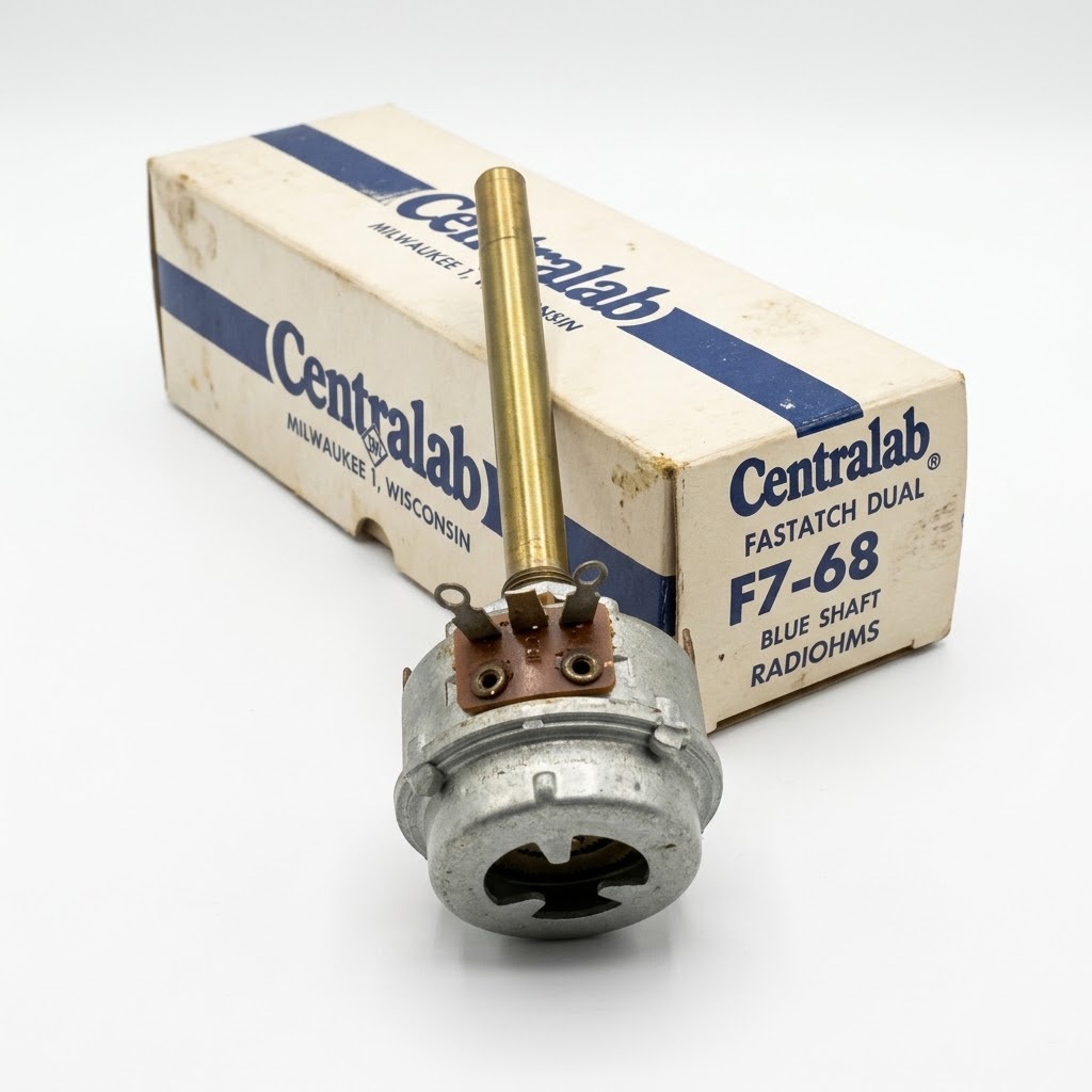 CRL F7-68 Fastatch Front Dual Volume Control, 1k Ohm, Taper C1