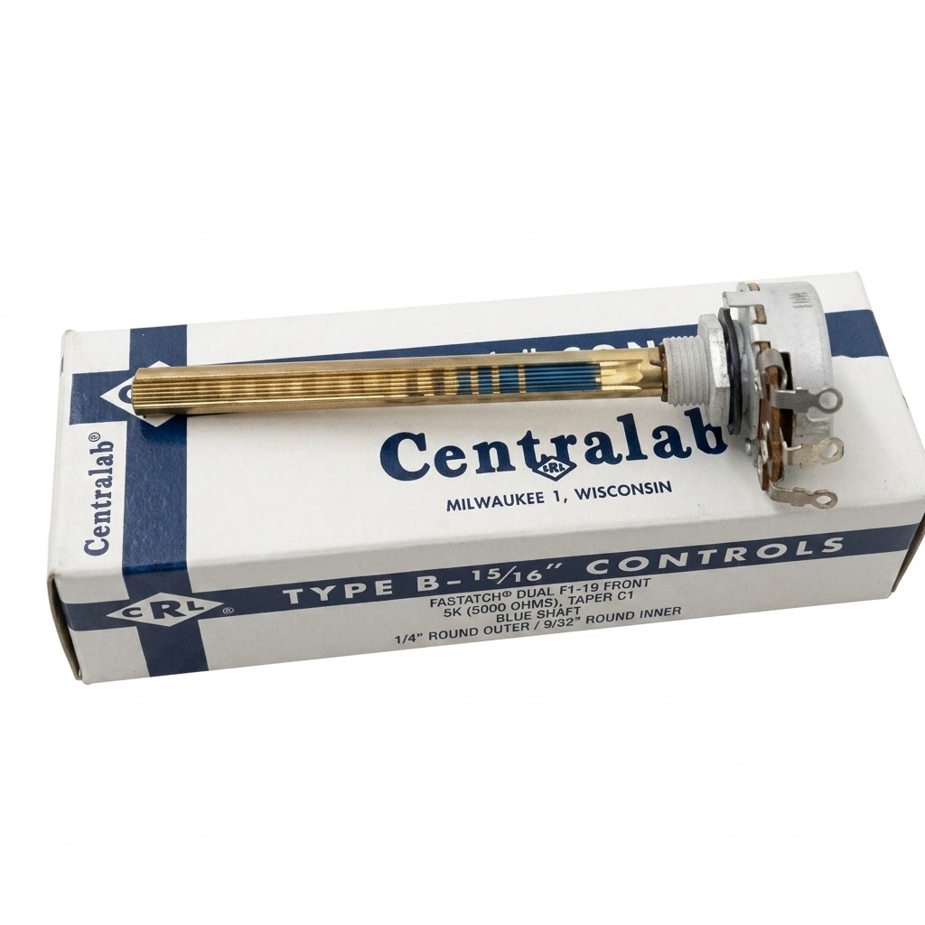 CRL F1-19 Front Fastatch Dual Volume Control, 5k Ohm, Taper C1