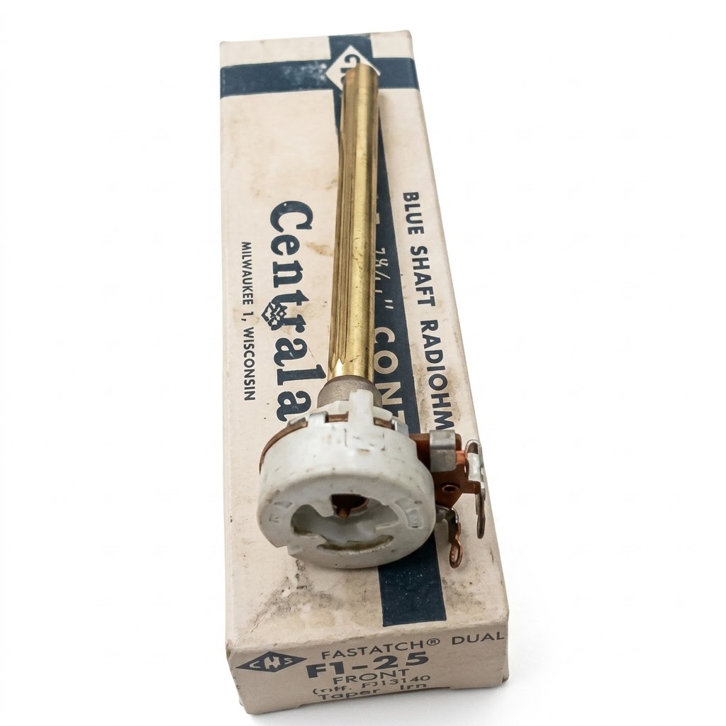 CRL F1-25 Front Fastatch Dual Volume Control, 10k Ohm, Taper C5