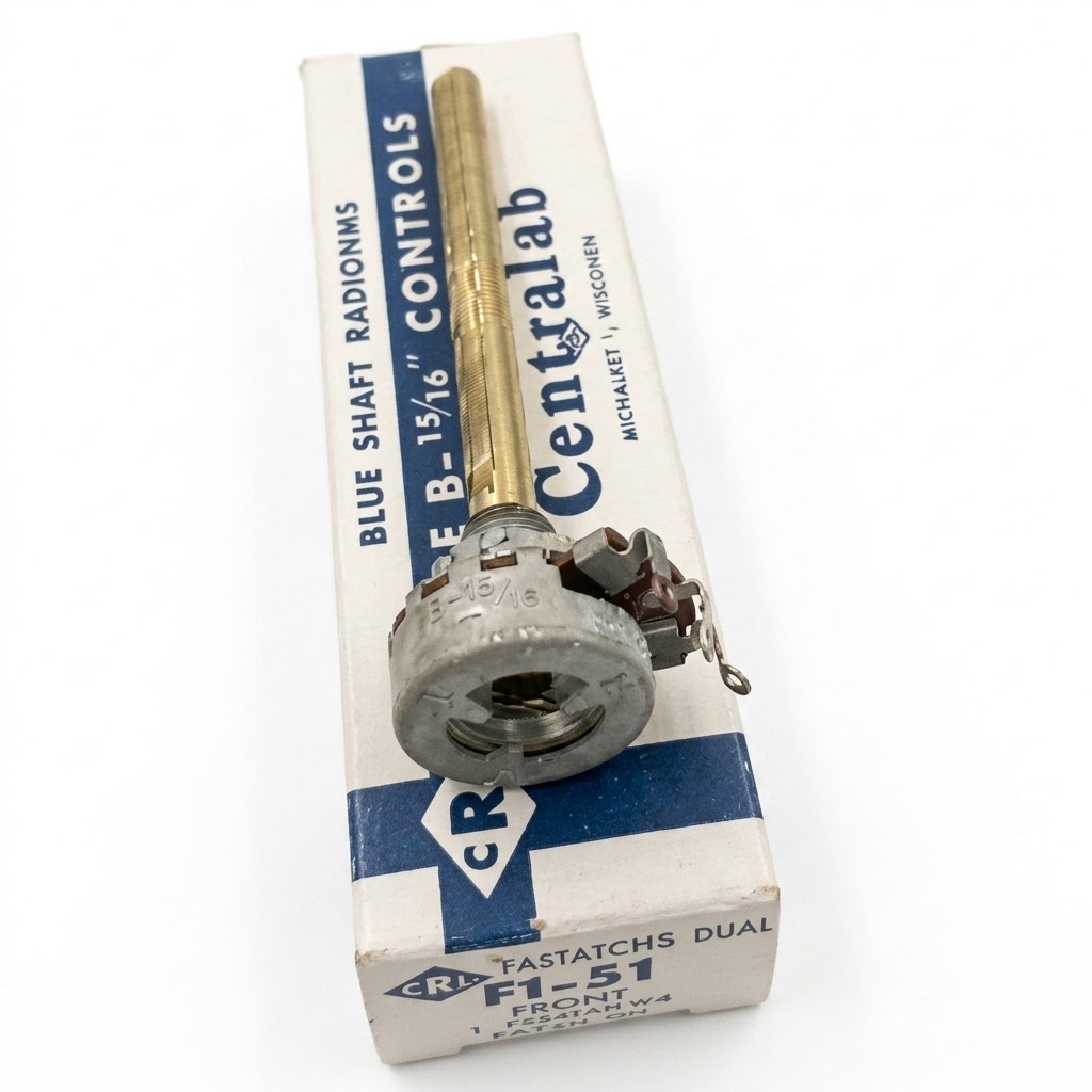 CRL F1-51 Front Fastatch Dual Volume Control, 1 Megohm, Taper C