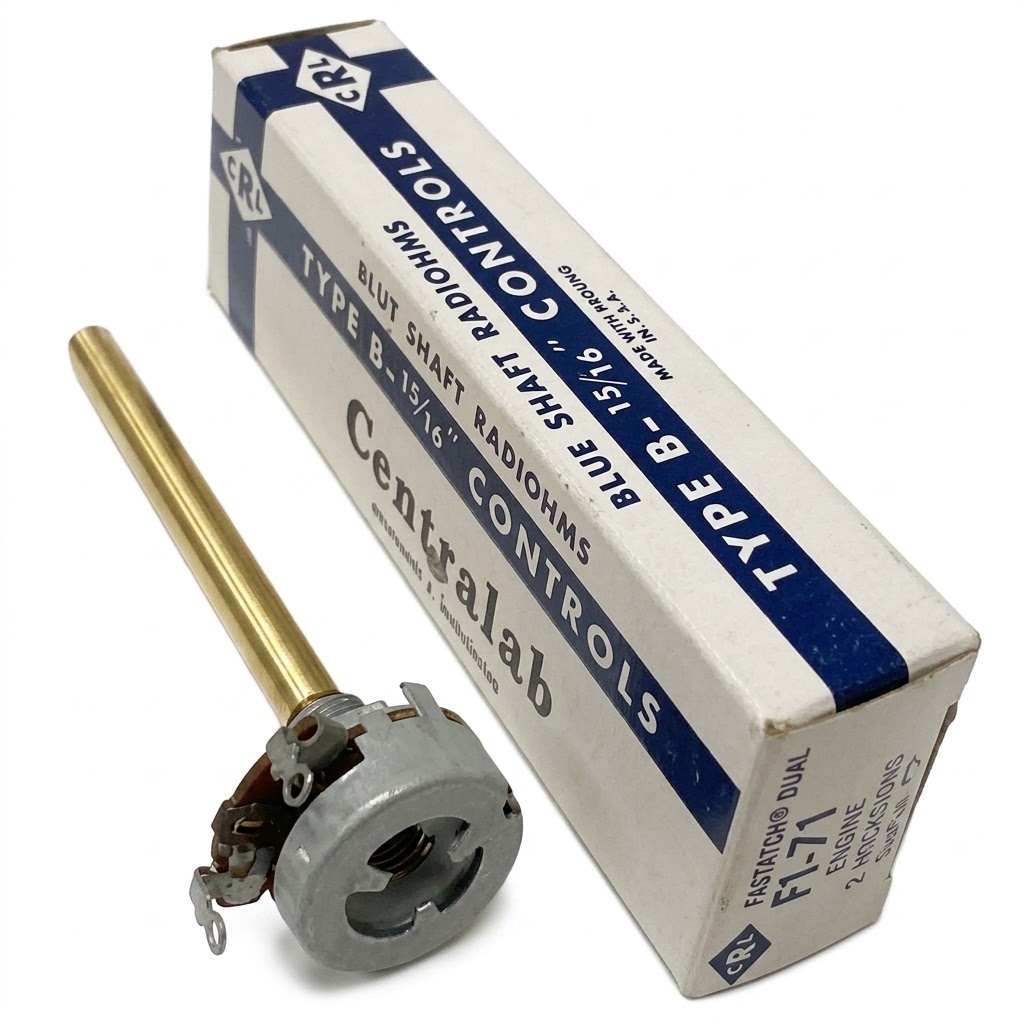 CRL F1-71 Fastatch Front Dual Volume Control, 2 Megohm, Taper C2