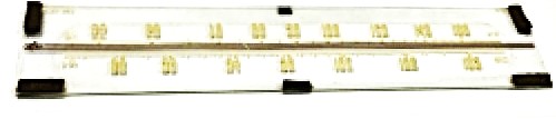 Dial Scale – 10" x 2" Vintage Glass
