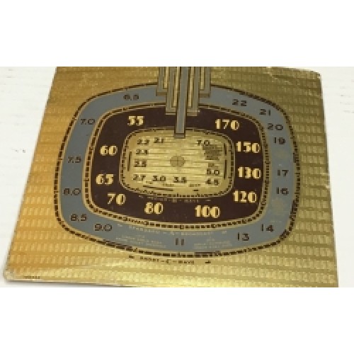 Dial Scale, 6 3/4" x 6 1/2",