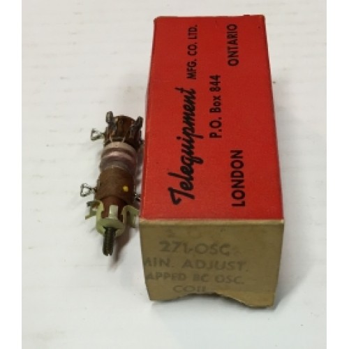 Telequipment 271 BC — Miniature Adjustable Oscillator Coil