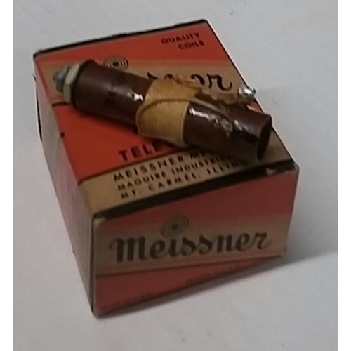 Meissner 14-1055 — Oscillator Coil Transformer, 5.8 - 16.5 MC
