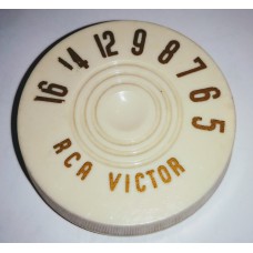 Plastic Dial Ivory White 2 3/4"