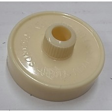 Turntable Adapter - 45 RPM Center Post Insert, Cream