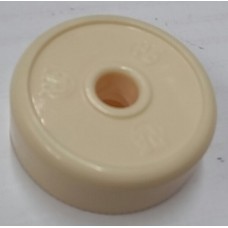 Turntable Adapter - 45 RPM Center Post Insert, Cream