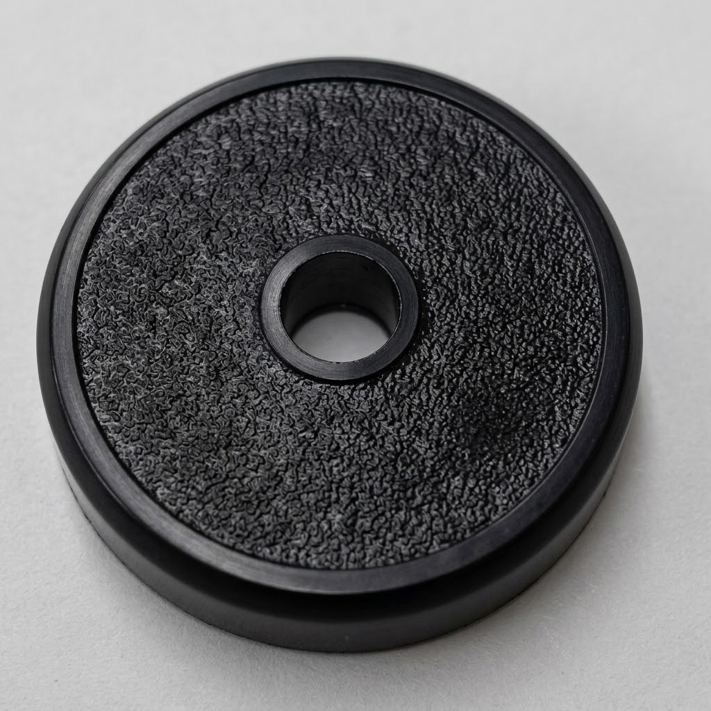 Turntable Adapter - 45 RPM Center Post Insert, Black