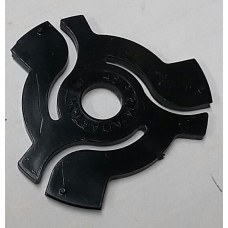 Turntable Adapter - 45 RPM Center Post Insert, Brown, Black, Red, Grey