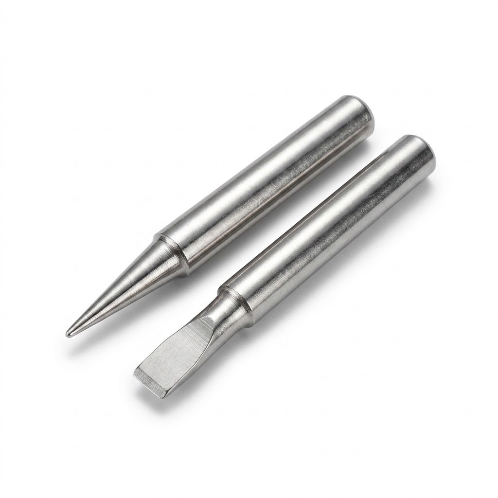 Soldering Iron Tips 3mm Pointed and 6mm Flat