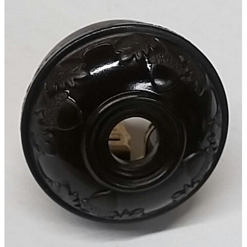 Power Plug Brown Vintage Style 15A by 125 Volts, 2-.wire sprang