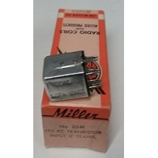 Miller 2041 Miniature Input Transistor IF Can Transformer — 455 kHz